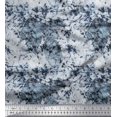 thumbnail image 1 of Soimoi Rayon Fabric Leaves & Texture Decor Fabric Printed Yard 56 Inch Wide, 1 of 2