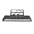 thumbnail image 1 of Portable Electric Piano 61 Keys Touch display set Instrument with Mic Full-Size Keys Battery Operate Stand Birthday Gift for Recording Kids, 1 of 8