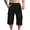 Black, variant on fheaev Cargo Pants for Men Men Fashion Casual Comfy Solid Pocket Bandage Drawstring Regular Pants