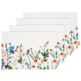thumbnail image 1 of Vargottam Placemats- Placemat For Dining Table, Set Of 4- Printed & Reversible CottonNapkin-IndoorPlacematsFor Home & Kitchen Dining Table- Spring (Multicolor), 1 of 5