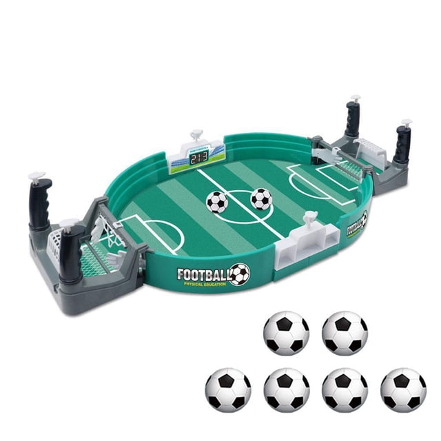 SharkTRUE Table Sports Soccer Table Jeu Parent-Enfant Interactif Match Soccer Enfant Cadeau Table