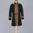 thumbnail image 4 of AnuYalue Queue-de-Pie pour Homme Costume Médiéval Rétro Renaissance Steampunk Victorien Manteau Halloween Cosplay Manteau Mi-Long, 4 of 10