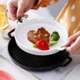 thumbnail image 4 of Ceramic Plate Ceramic Baking Food Plate Food Holder Restaurant Salad Plate, 4 of 8