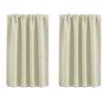 thumbnail image 2 of PRETXORVE Solid Color Curtains Living Room Bedroom Kitchen Partition Curtains Home Curtains, 2 of 3