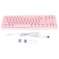 thumbnail image 2 of Mechanical Keyboard, 71 Keys Type C Mechanical Keyboard ABS Material  for Typing Pink, 2 of 7