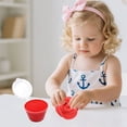 thumbnail image 4 of Red Solid Color Butter Slime Clay Toy Non Settling Stretchy Diy Craft Red Color With Accessories For Creative Play, 4 of 7