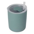 thumbnail image 4 of Sippy Cup, Soft Skin Friendly Food Grade Material Heavy Base Baby Learner Cup Easily Grip  For Home For Kids Green, 4 of 8