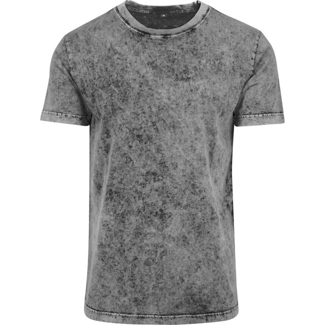 Build Your Brand T-Shirt Homme Délavé à l'Acide