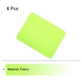 thumbnail image 3 of Uxcell 6 Pcs Pièces Thermocollantes Patchs de Réparation en Tissu pour Vêtements Vert Fluorescent, 3 of 6