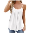 thumbnail image 3 of AherBiu Womens Camisole Tank Tops Summer Loose Fitting Cami Shirts Crewneck Sleeveless Lace T-Shirts Tank Tops, 3 of 5