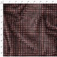 thumbnail image 3 of Soimoi Brown Cotton Cambric Fabric Check Check Print Sewing Fabric Yard 56 Inch Wide, 3 of 4
