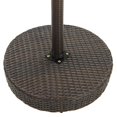 thumbnail image 3 of vidaXL 5 Piece Garden Bar Set with Cushions Poly Rattan Brown, 3 of 5
