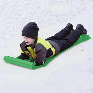 Luge 3 en 1 pour enfant avec dossier, matelas, poignée coulissante et