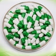 thumbnail image 4 of Flmtop 1000Pcs Transparent Hollow Gelatin Empty Separated Medical Powder Capsule Shells, 4 of 11