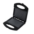 thumbnail image 1 of 750W Mini Baking Toaster Household Multi-function Non-stick Double-sided Heating Bread Maker Striped, 1 of 5