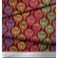 thumbnail image 3 of Soimoi polyester Crepe Fabric Floral & Damask Ethnic Print Fabric by Yard 42 Inch Wide, 3 of 3