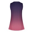 thumbnail image 5 of LSLJS Women Tank Summer Gradient Color Round-Neck Sleeveless Casual Tunic Tops Blouse, Womens Tank Tops, 5 of 5