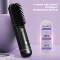 thumbnail image 4 of Vaidha Upgraded Negative Hydronium Charging Straight Hair Comb Smoothly Hair Without Damaging It Four Speed Temperature Adjustment Portable For Curling And Pulling, 4 of 7