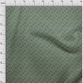 thumbnail image 3 of oneOone Georgette Viscose Fabric Leaves & Floral Block Decor Fabric Printed BTY 42 Inch Wide, 3 of 4