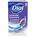 thumbnail image 1 of Lavender&Jasmine Dial Bar Soap, Deodorant Body Wash, Moisture Balance, 8 bars, 1 of 6