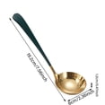 thumbnail image 2 of WIFKLSIIPG Cuillère de Service en Acier Inoxydable Argentée pour Soupe et Ragoûts, Compatible Lave-Vaisselle (Argent), 2 of 8