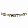 thumbnail image 1 of Happy Birthday Jumbo Jointed Banner with Number Stickers, 1 of 2