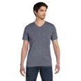 thumbnail image 1 of Bella Canvas Mens Jersey V-Neck Tee, 3XL, Deep Heather, 1 of 2