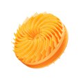 thumbnail image 2 of ziyahi Exfoliating Bath Brush With Soft Texture Long-lasting Silicone Brush For Shower yellow, 2 of 6