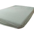thumbnail image 2 of Cagogo under $5 Bed Sheet, Lattice Fitted Bed Sheet, Full Cover Mattress Protector, Non Slip Bed Sheet, Water Washed Linen Bedding, Double Bed Sheet, Mattress Cover Sheet, Bedding Protection, 2 of 6