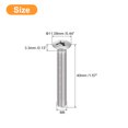 thumbnail image 2 of Unique Bargains Vis de Machine à Tête Ovale M6x40mm, Lot de 25, Vis à Tête Fraisée Légèrement Relevée en Acier Inoxydable 304, 2 of 5