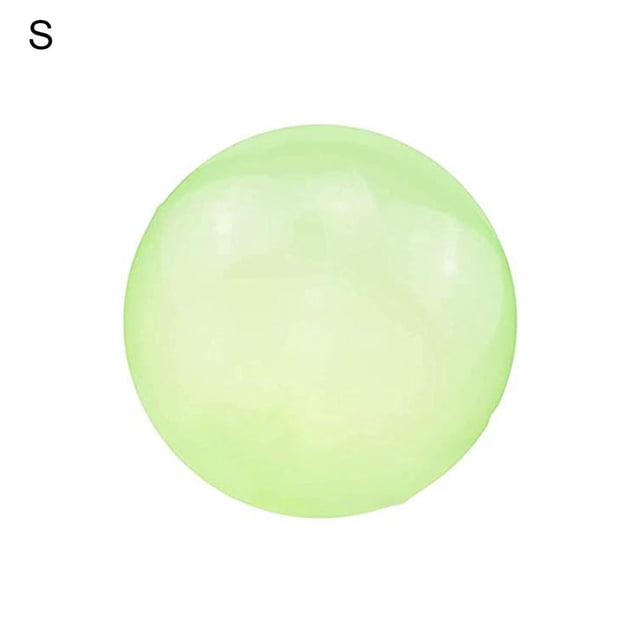 Giant Elastic Water-filled Ball TPR Interactive Toy Water Filled Ball for Swimming Pools(Yellow)