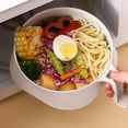 thumbnail image 4 of Yhmxh Microwave Ramen Bowl With Strainer Microwave Ramen Bowl 6-piece Set Ramen Microwave Bowl With Lid And Handle Dishwasher Safe Portable Ramen Bowl Cooker Kitchen Essentials Home and Kitchen, 4 of 6
