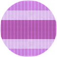 thumbnail image 1 of Ahgly Company Machine Washable Indoor Round Transitional Blossom Pink Area Rugs, 4' Round, 1 of 7