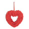 thumbnail image 3 of 2024 Saint-Valentin en Forme de Coeur en Forme de Couronne de Rose Artificielle, 3 of 8