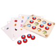 thumbnail image 2 of Durable And Safe Children's Wooden Memory Game Matching Game Cards Children's Early Development Educational Toy, 2 of 8