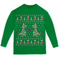 thumbnail image 1 of T-shirt à Manches Longues pour Jeunes Tree Rex T Rex Chandail de Noël Laid, 1 of 1