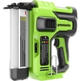 thumbnail image 1 of Greenworks Clou de Brad Sans Fil Sans Balais 24V de 18 Calibres AirStrike (Outil Seulement), Vert, 1 of 10