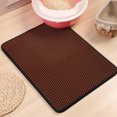 thumbnail image 4 of Pet litter Mat Double Layer Pad Home layer pet litter Large Flexible EVA Washable Pet Box Pan Cushion Odorless Rug, 4 of 5