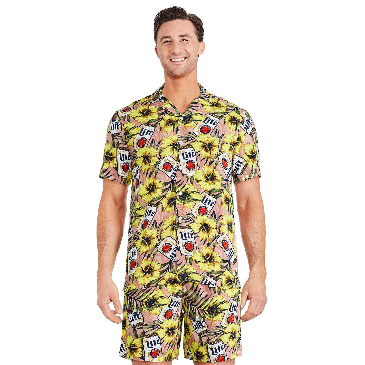 Miller Lite Men's Resort Shirt