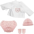 thumbnail image 1 of CUITING Handmade Reborn Baby Dolls Girl Clothes Sets  12-14‘‘  3 Pack, 1 of 5