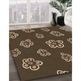 thumbnail image 3 of Ahgly Company Tapis Rectangulaire Lavable en Machine Intérieur Transitionnel Rouge Nuit, 2 Pieds x 5 Pieds, 3 of 7