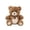 BW, variant on EGNMCR 13.8 Inch Teddy Bear Classic Teddy Bear Plush Toy Cute Little Zoo Plush Toy Boys And Girls Holiday Birthday Gift Soothing Children Doll Plush Doll