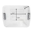 thumbnail image 4 of HOMZ 4-Pack 31 Qt Latching Lid, Home & Office Clear Plastic Storage Organizer Bins, Gray, 4 of 9