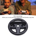 thumbnail image 3 of Racing Game Controller Steering Wheel, Game Controller Steering Wheels Ergonomic 2PCS Precise Fit Secure Compact  for Family Gathering Black, 3 of 7
