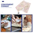 thumbnail image 2 of 1 Pce Couverture de Livre en Tissu Multi-Usage Imperméable Ajustable pour Manuels et Couvertures Rigides, 2 of 8