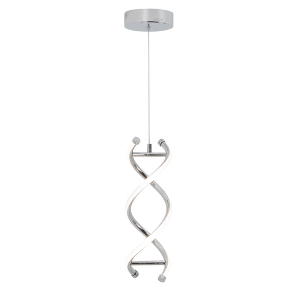 Artika DNA Luminaire Suspendu Moderne à DEL, Chrome