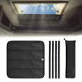 thumbnail image 1 of Skylight Shade Stay Comfortable And Cool Inside Camper Vent Cover For Foldable Magnets RV Blackout Ventilation 41*41 magnets, 1 of 8