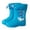 Blue, variant on Ymyiu Kids Boots Kids Rain Boots for Boys Girls Waterproof Rubber Boots Seamless Outdoor Boot with Handles Rainboots Rainy Weather Mud Boots for Rain Water Size 7.5(Red, Toddler 7.5)