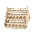 thumbnail image 3 of Tnarru Craft Paint Storage Rack Ink Bottle Stand for Miniature Paint Set Compact Space Saving Easy Assembly Wooden Paint Organizer Hobbyists 25.5cmx21.2cmx17cm, 3 of 8