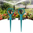 thumbnail image 4 of Convenient Irrigation Accessories, 360 Degrees Automatic Rotating Water Sprinkler, Lawn Vegetable Gardens Garden For Courtyards, 4 of 8